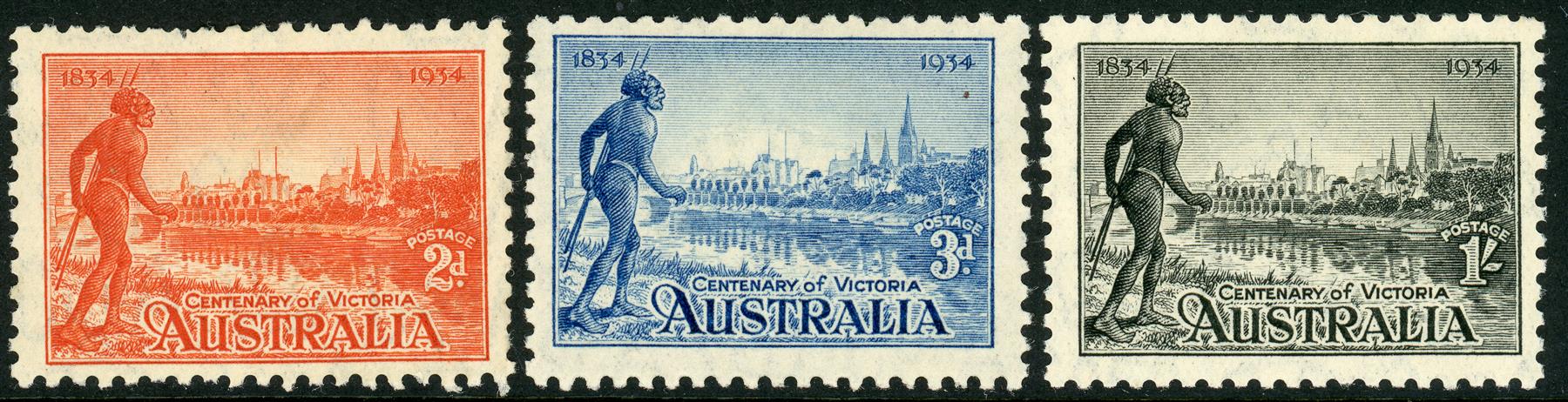 Australia 1934 SG.147-149 M/M