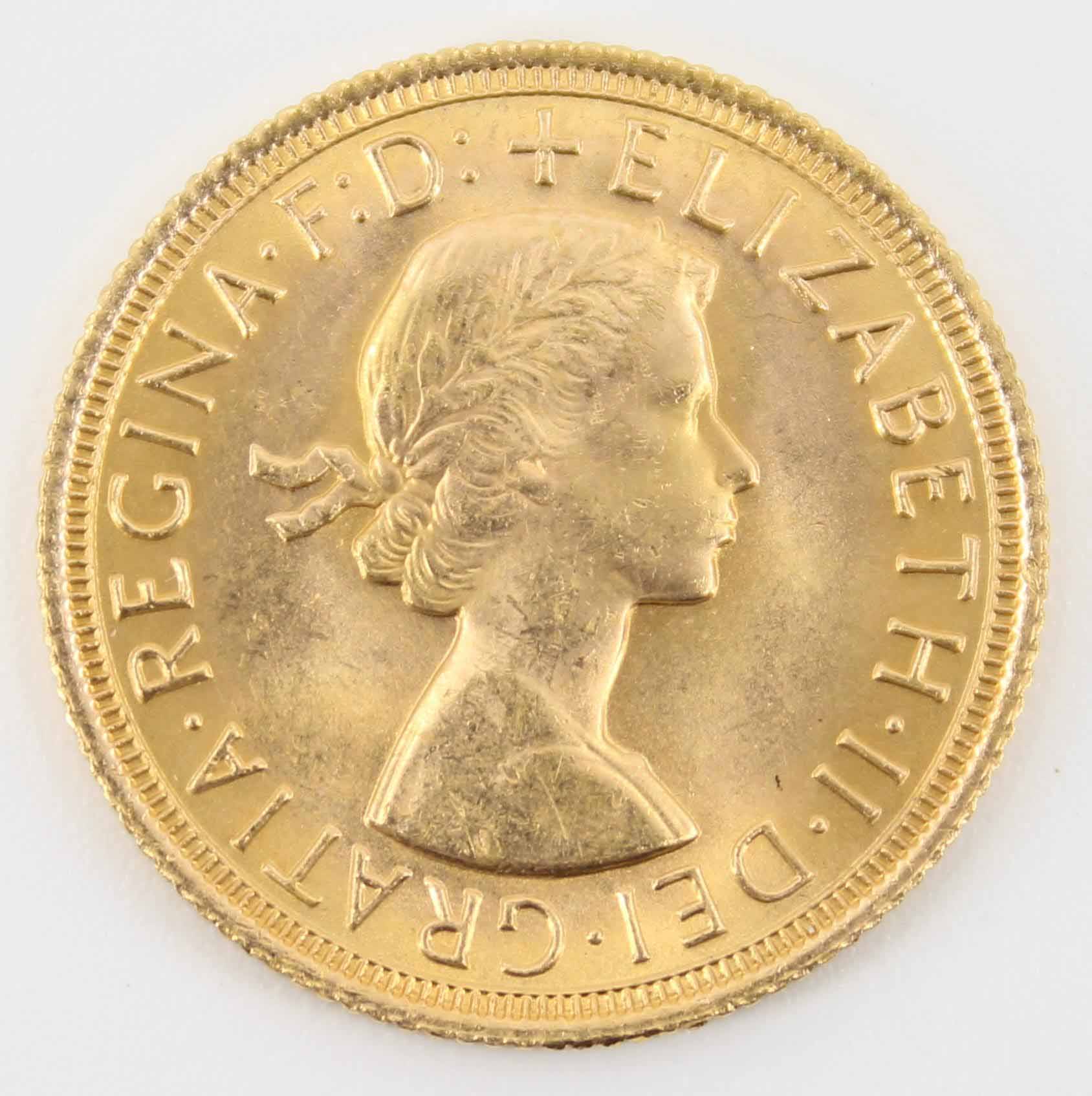 1968 Queen Elizabeth II Sovereign