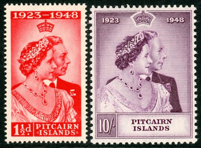 Pitcairn Islands 1949 SG.11-12 M/M