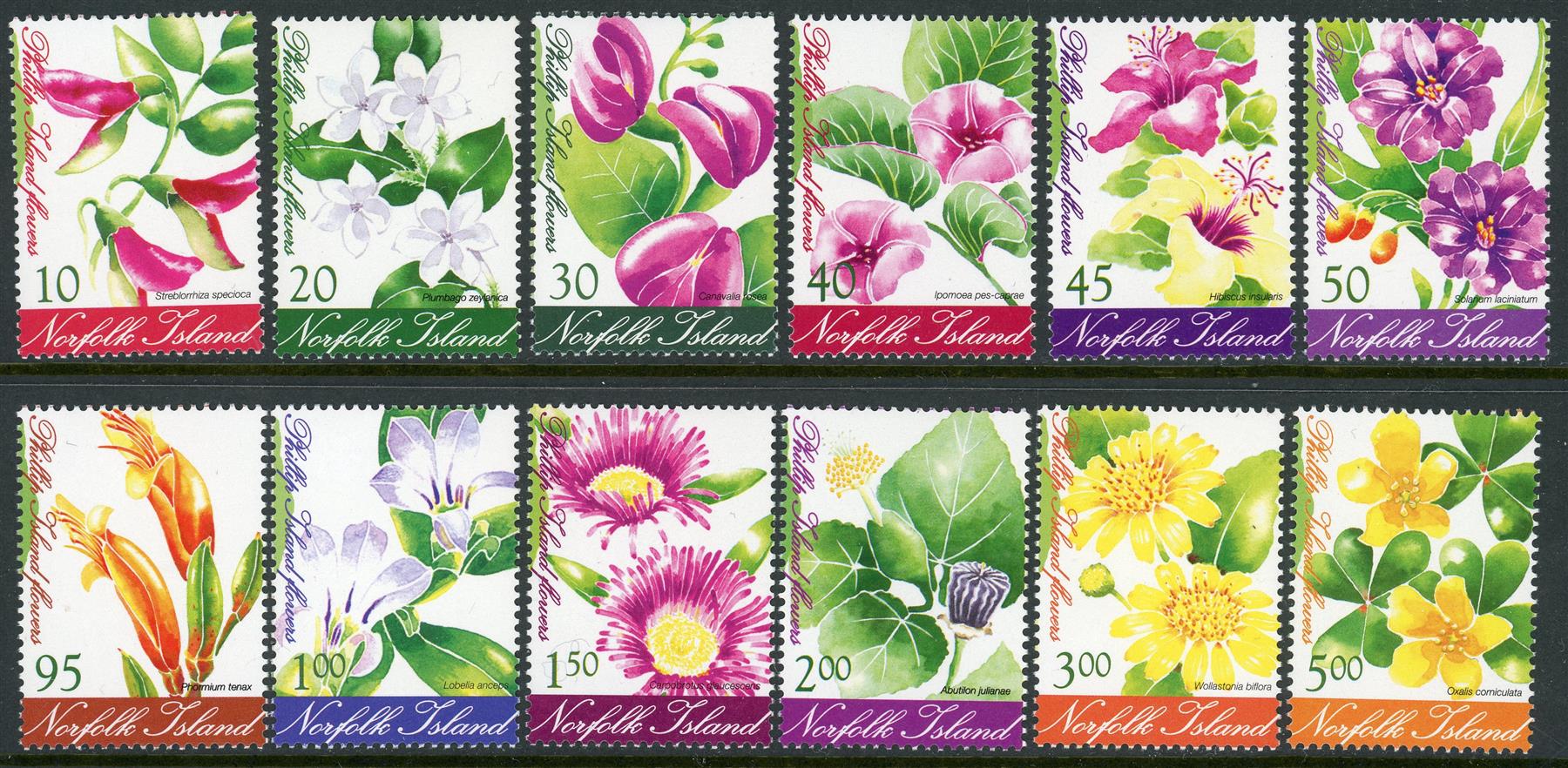 Norfolk Island 2002 SG.797-808 U/M