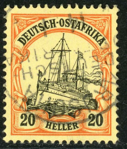 German East Africa 1905 SG.30 F/U (2)