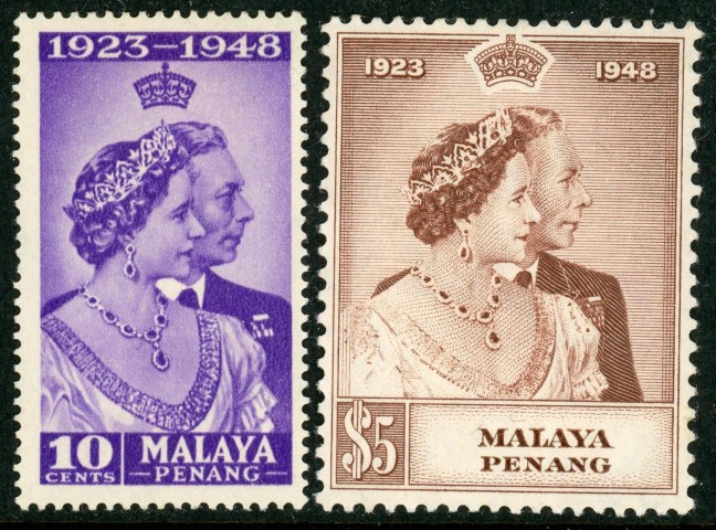 Malaysian States / Penang 1948 SG.1-2 M/M