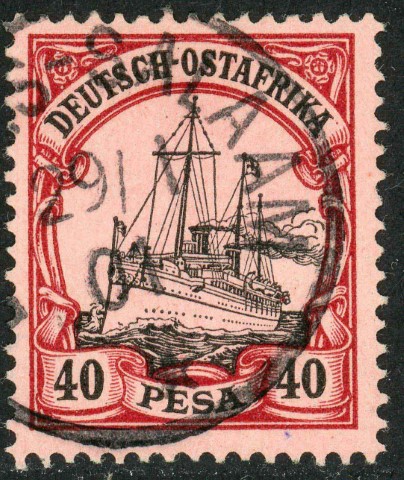 German East Africa 1901 SG.22 F/U