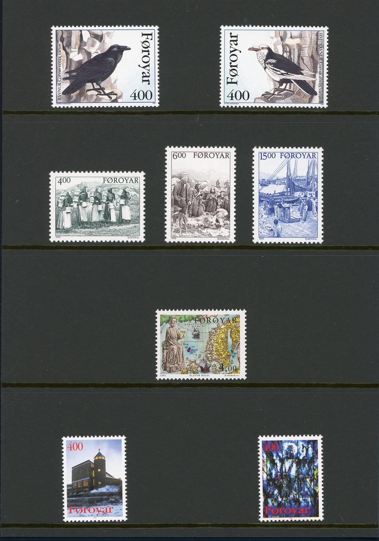 Faroe Islands 1995 Collectors Pack