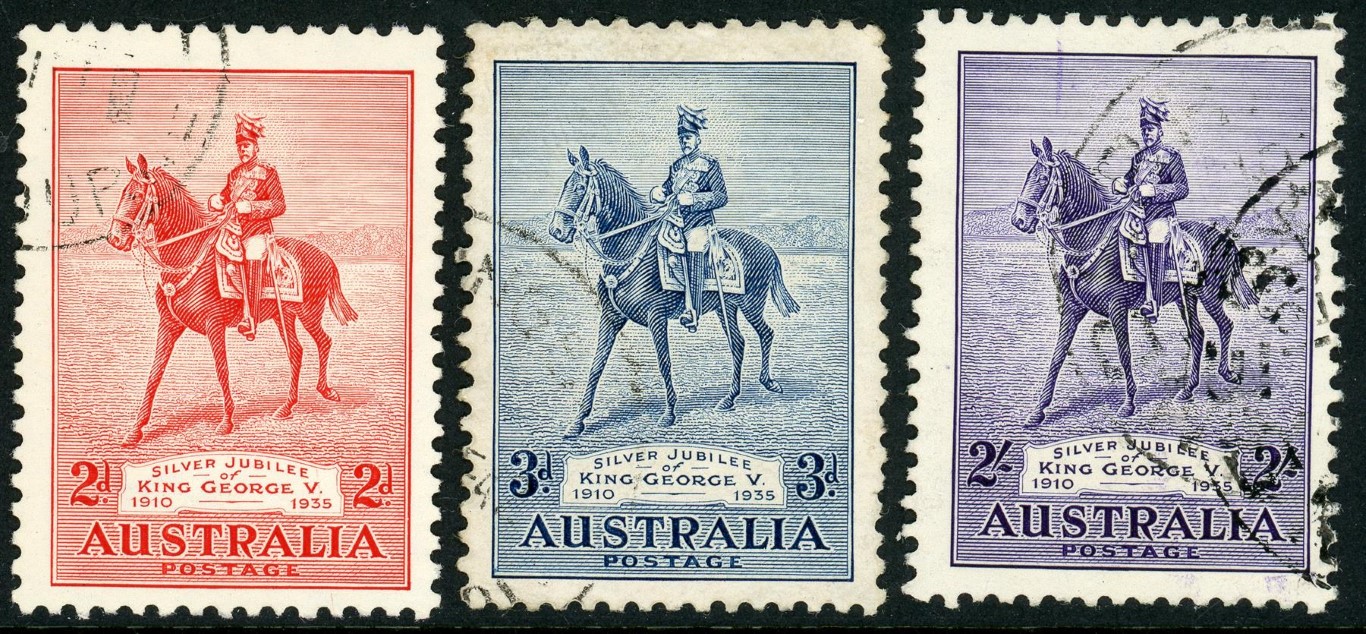 Australia 1935 SG.156-158 F/U (1)