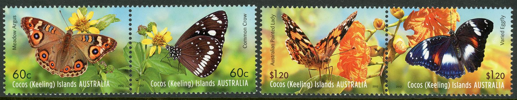 Cocos (Keeling) Islands 2012 SG.475-478 U/M