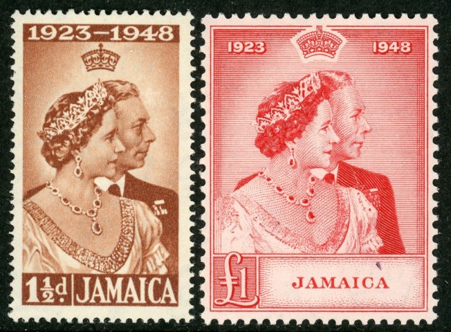 Jamaica 1948 SG.143-144 M/M