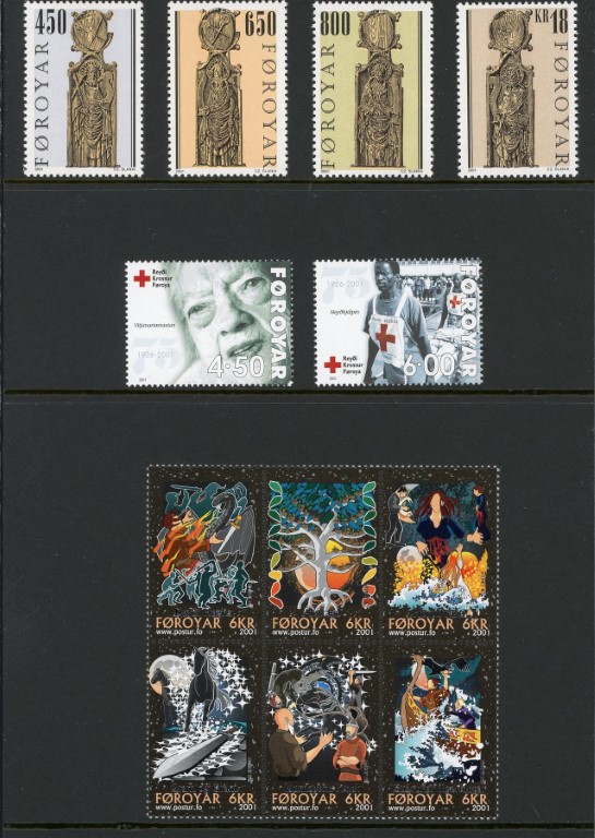 Faroe Islands 2001 Collectors Pack