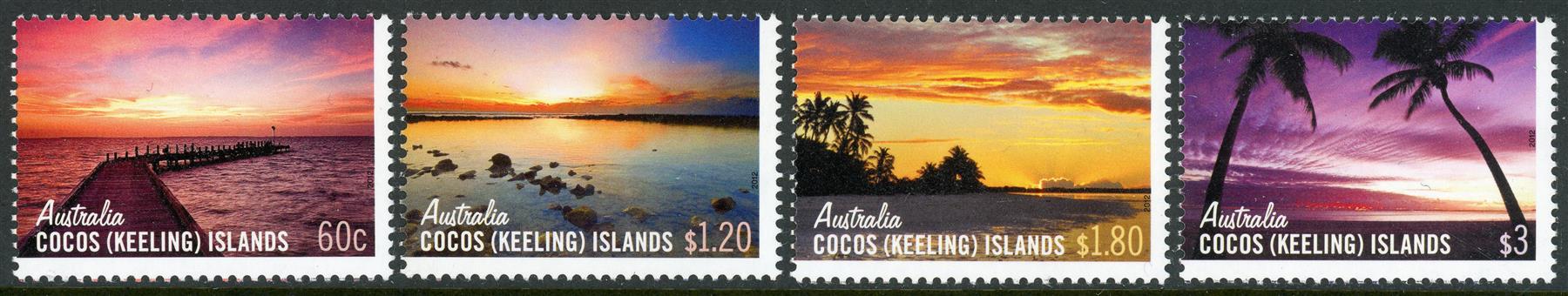 Cocos (Keeling) Islands 2012 SG.471-474 U/M