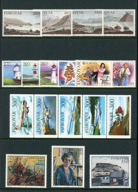 Faroe Islands 1985 Collectors Pack