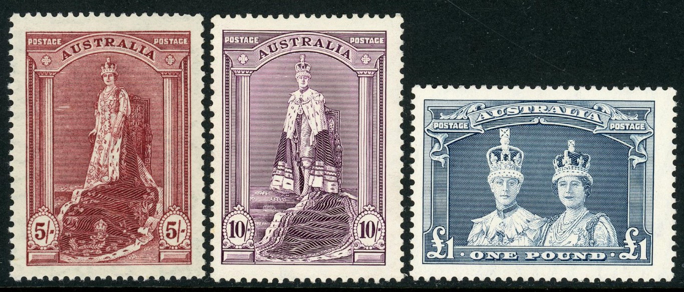 Australia 1937-49 SG.164-178 M/M