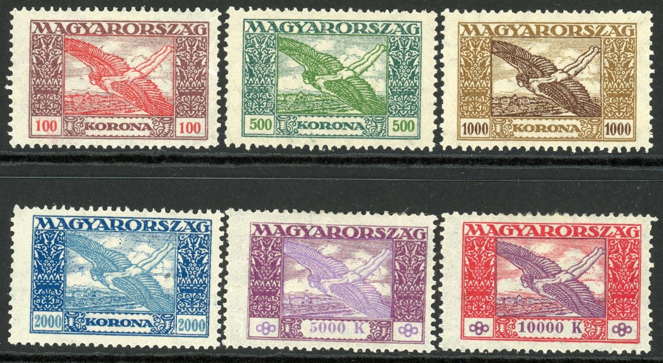 Hungary 1924 SG.433-436b M/M