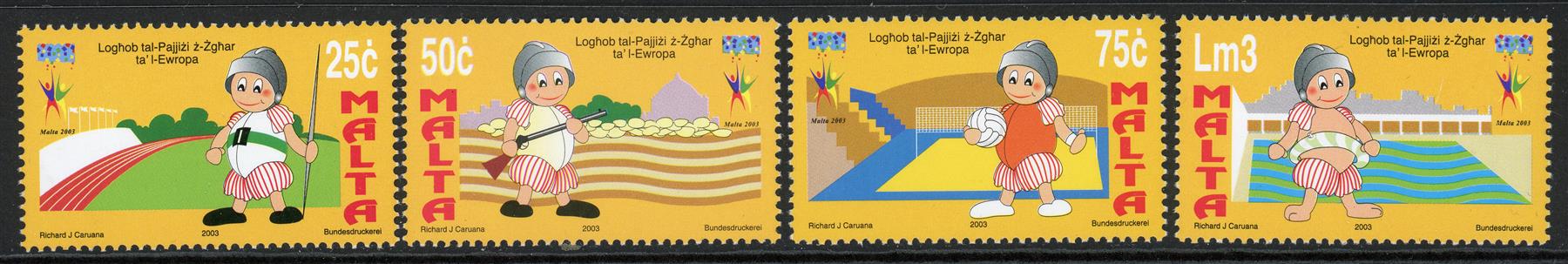 Malta 2003 SG.1306-1309 U/M