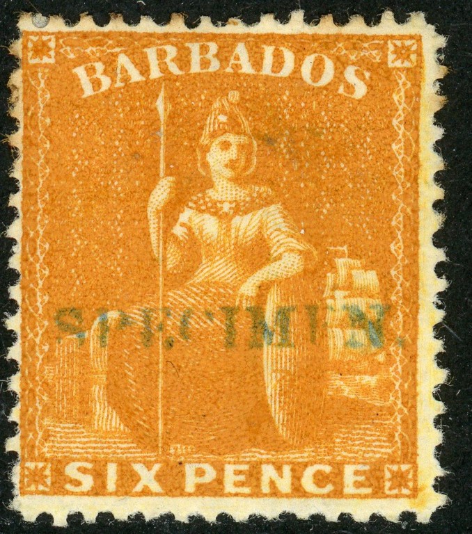 Barbados 1875 SG.79s M/M