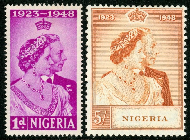 Nigeria 1948 SG.62-63 M/M