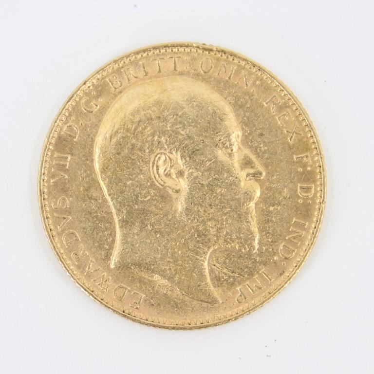 1904 Edward VII Sovereign St. George Dragon