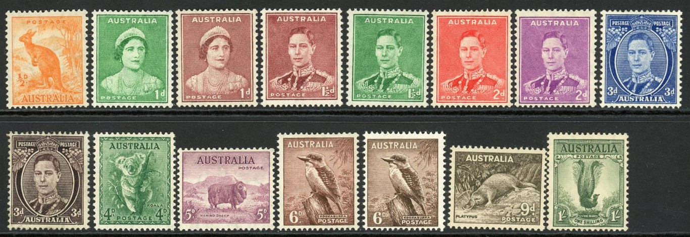 Australia 1942 SG.179-182 M/M