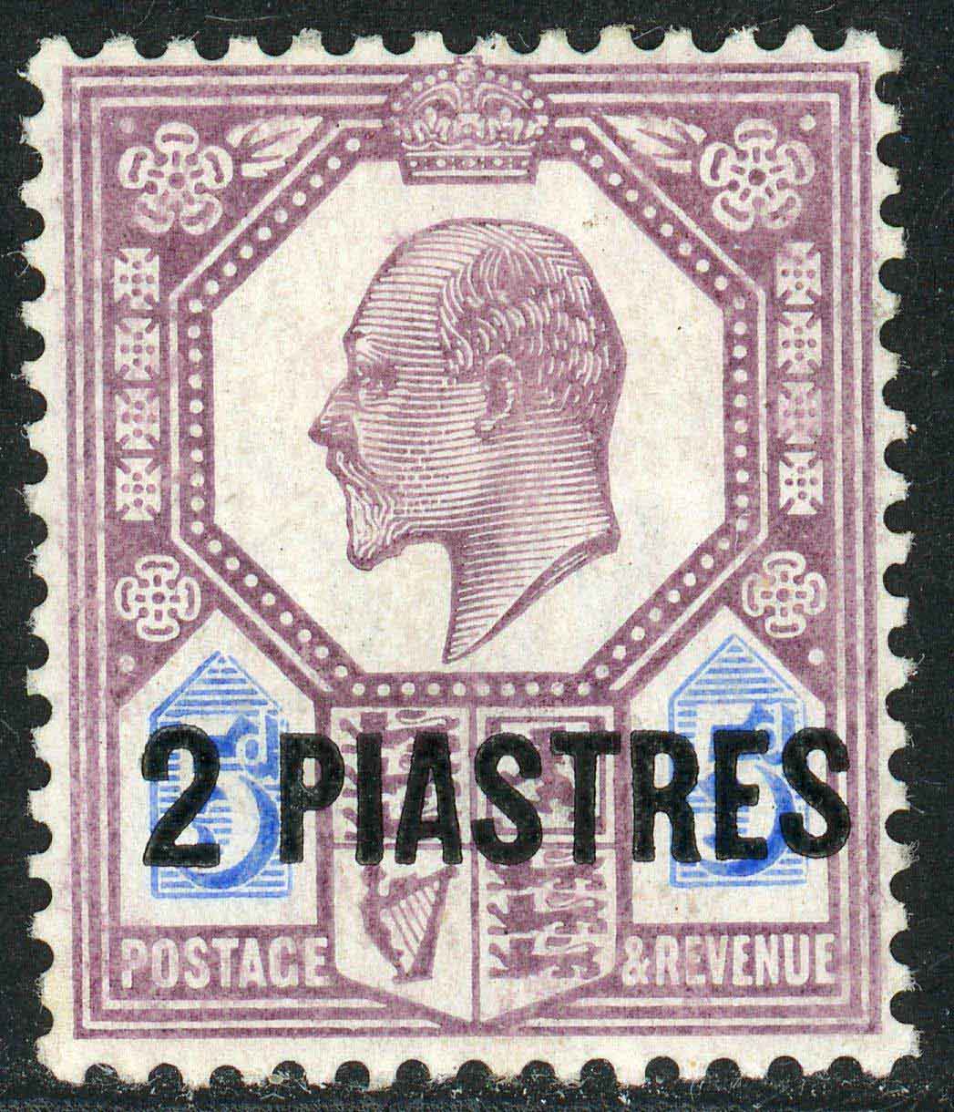 British Levant 1902-05 SG.14ab M/M