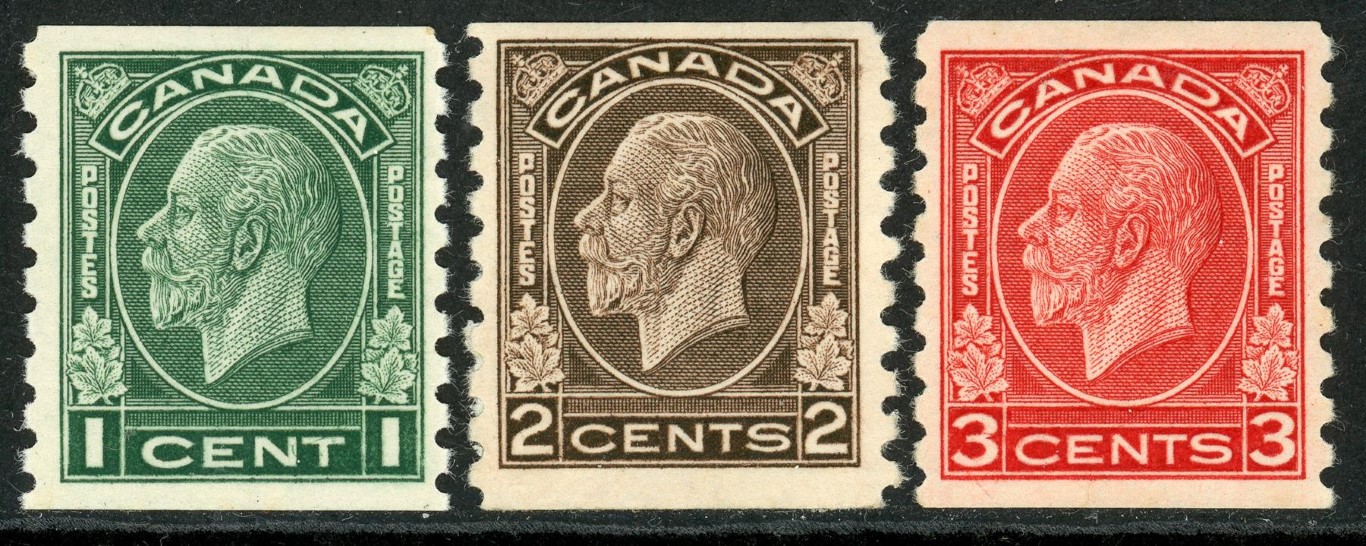 Canada 1933 SG.326-328 M/M