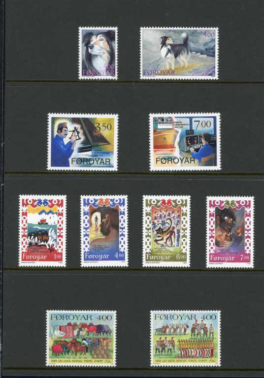 Faroe Islands 1994 Collectors Pack