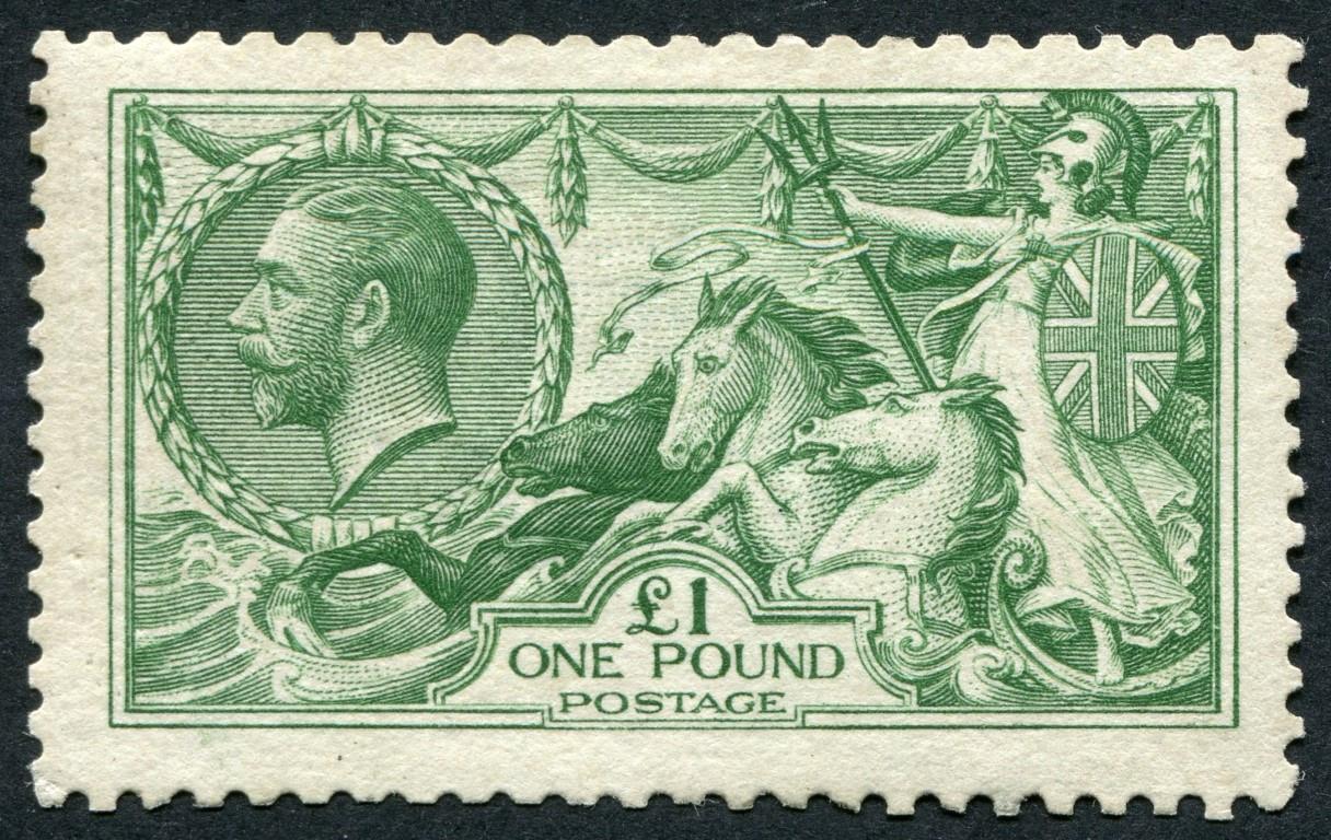 SG403 1 Green, very fine mint