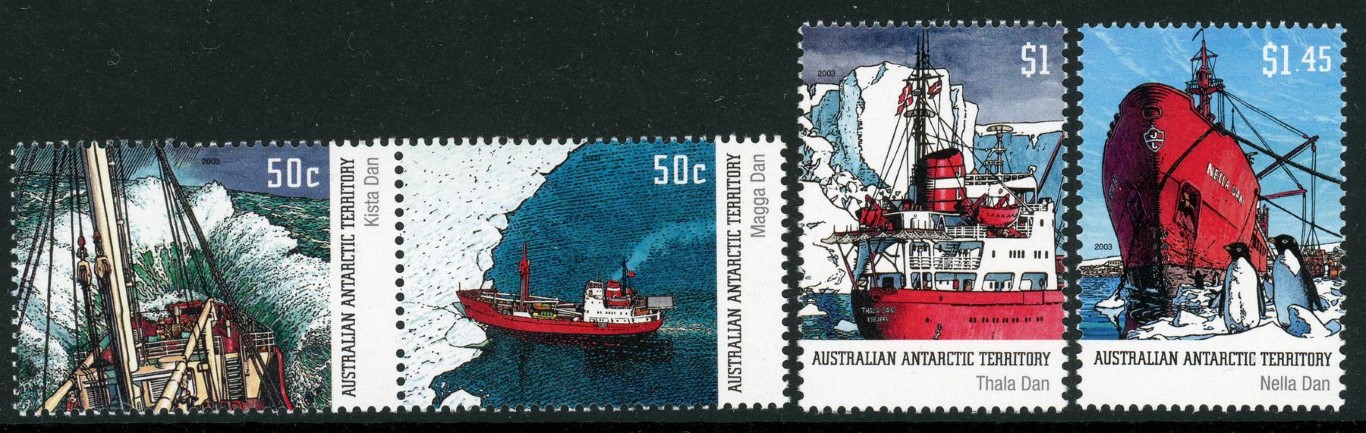 Australian Antarctic Territory 2003 SG.160-163 U/M