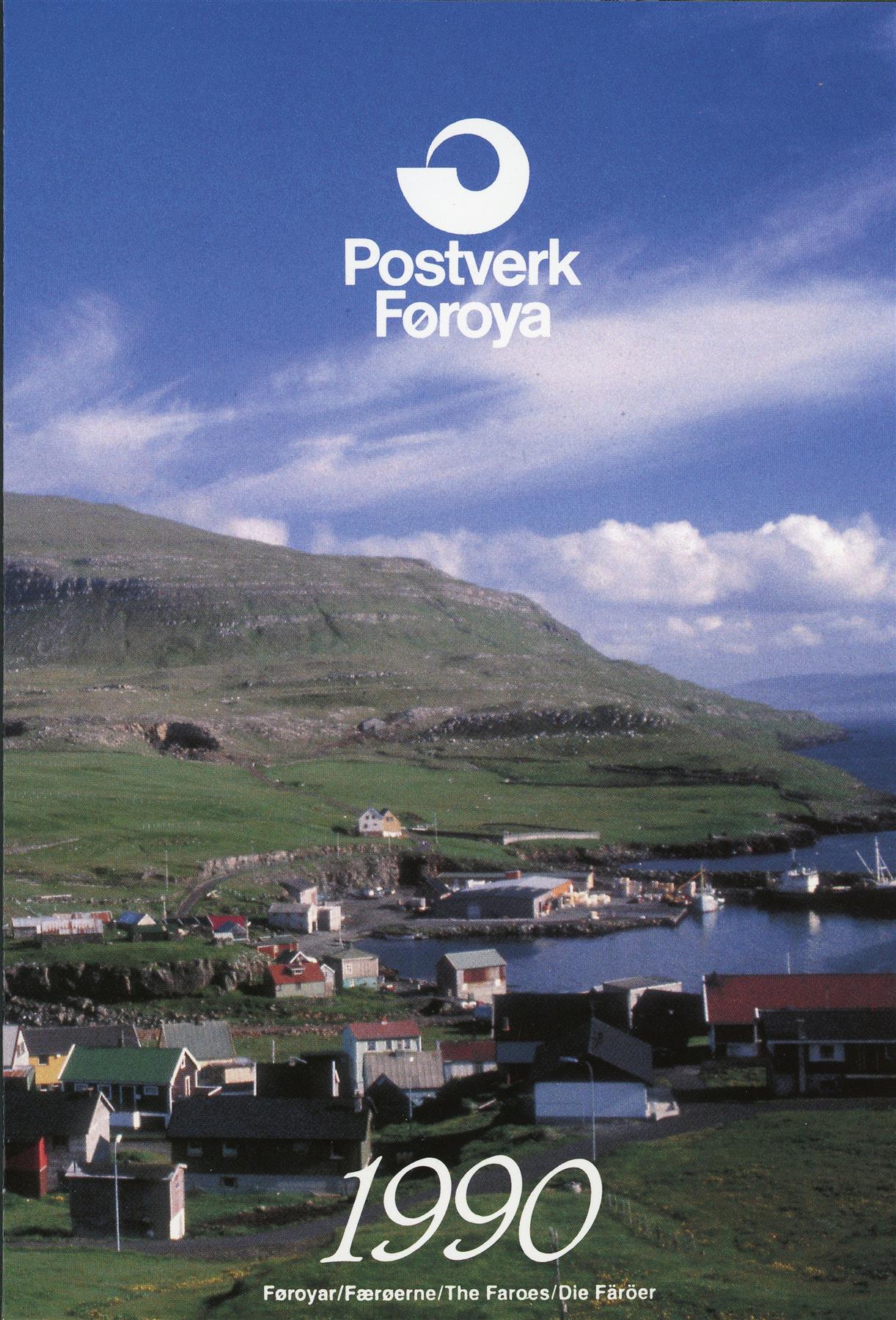 Faroe Islands 1990 Collectors Pack