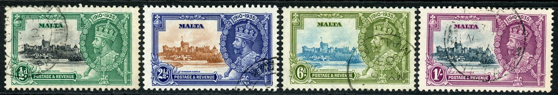 Malta 1935 SG.210-213 F/U