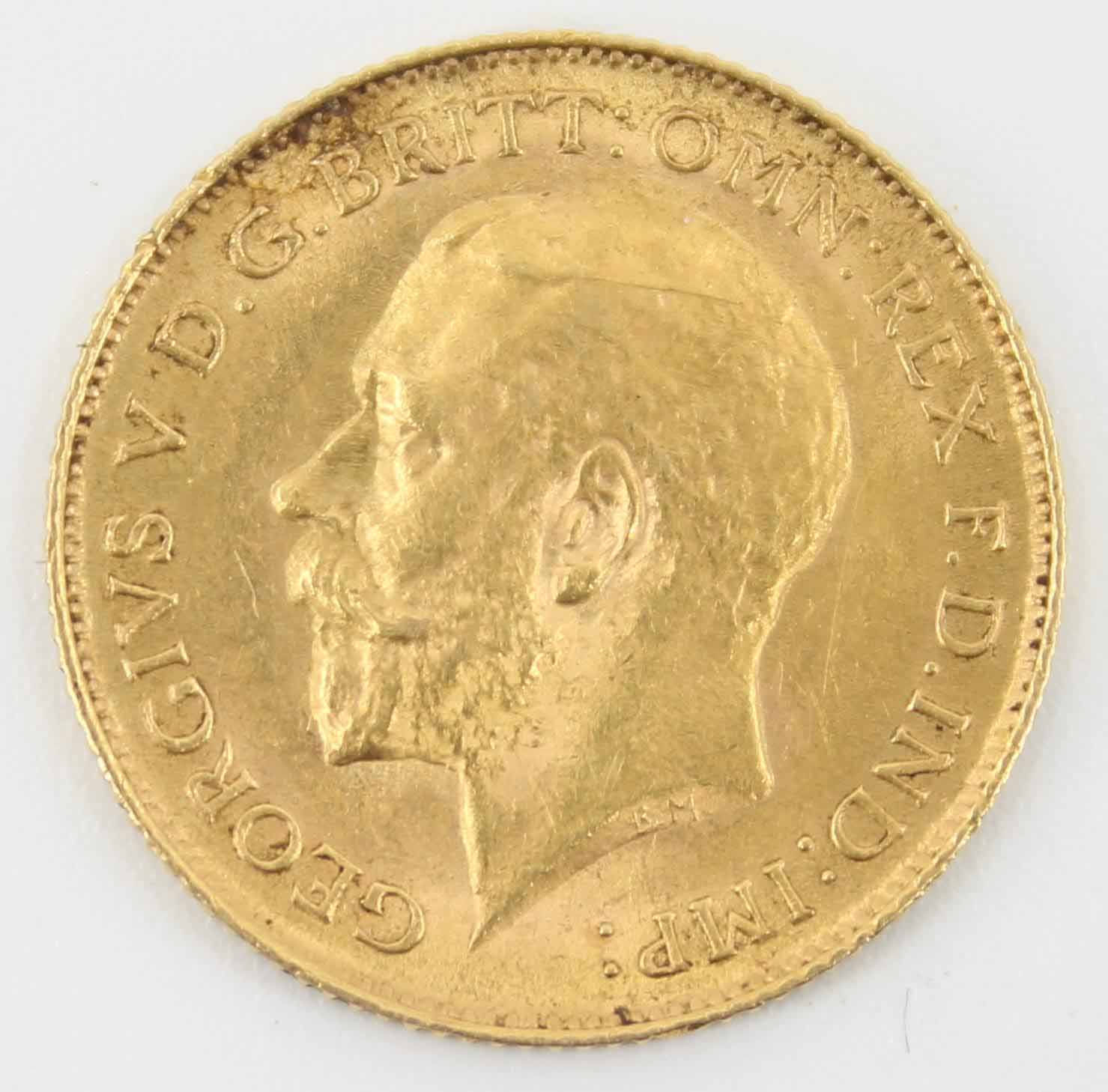 1914 King George V Half-Sovereign