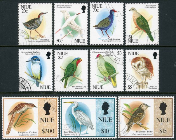 Niue 1992-93 SG.718-729 F/U