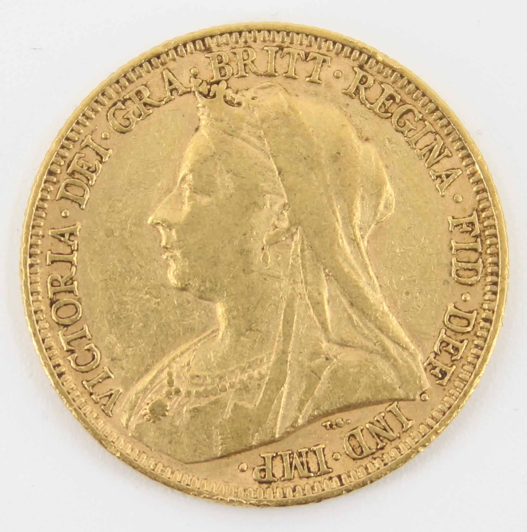 1894s Queen Victoria Sovereign Jubilee Head / St. George Reverse Sydney Mint