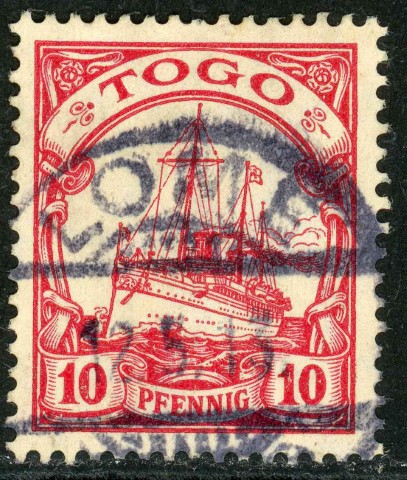 Germany / Togo 1909-19 SG.G22 F/U