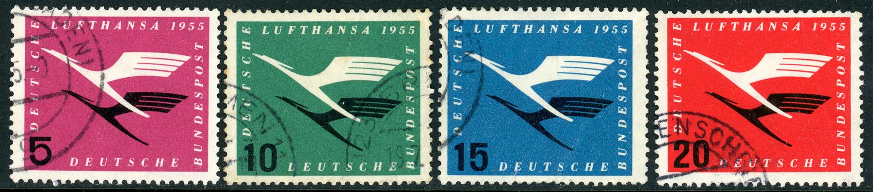 Germany / West 1955 SG.1131-1134 F/U