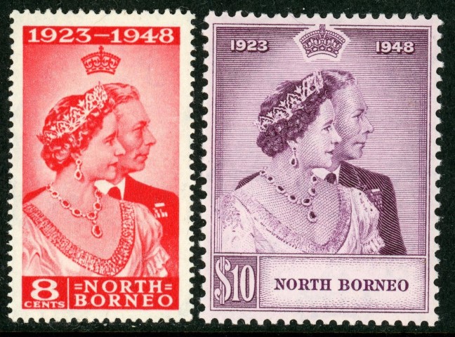 North Borneo 1948 SG.350-351 M/M