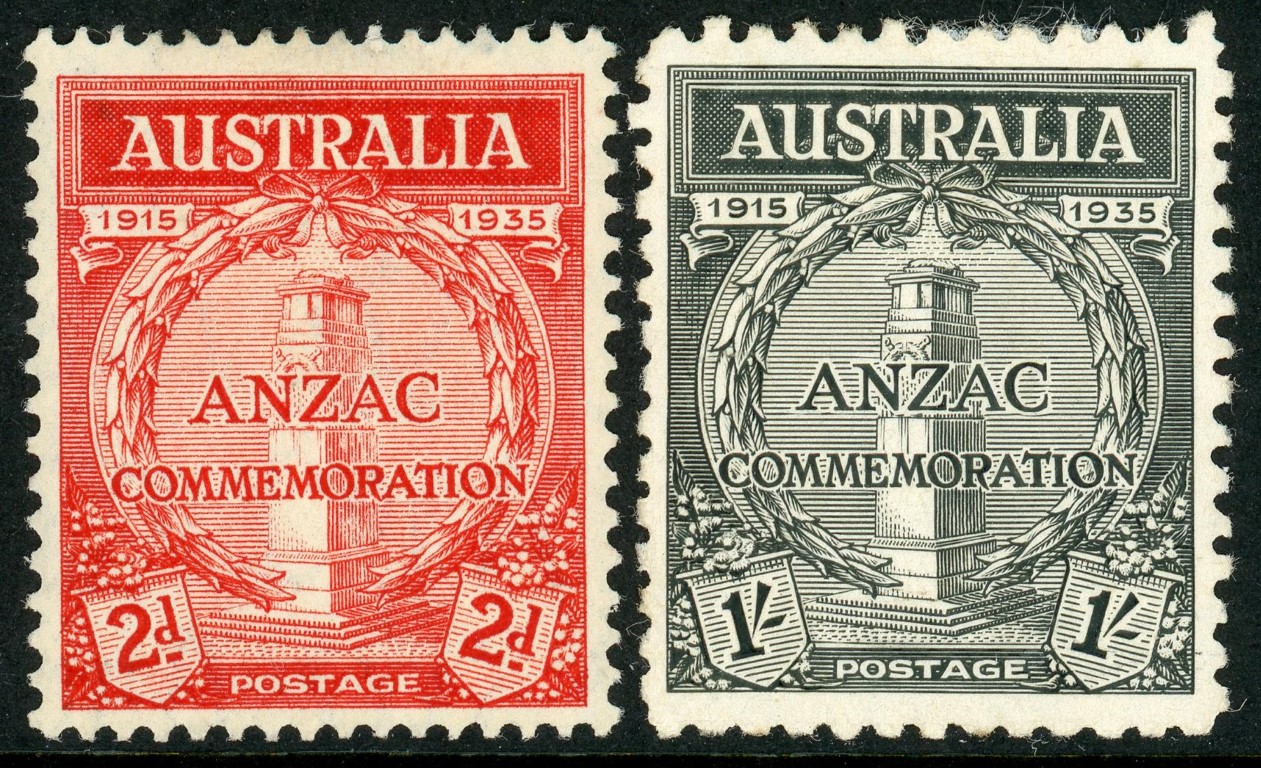 Australia 1935 SG.154-155 M/M