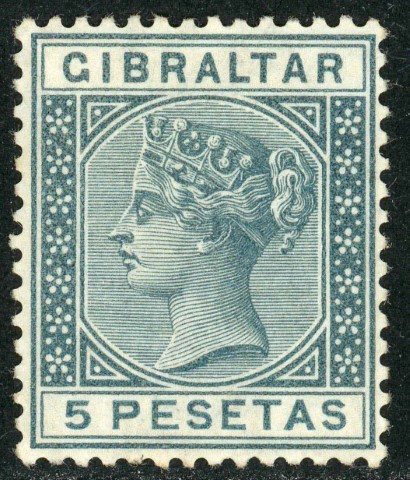 Gibraltar 1889-96 SG.33 M/M