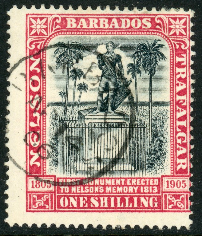 Barbados 1906 SG.151 F/U (1)