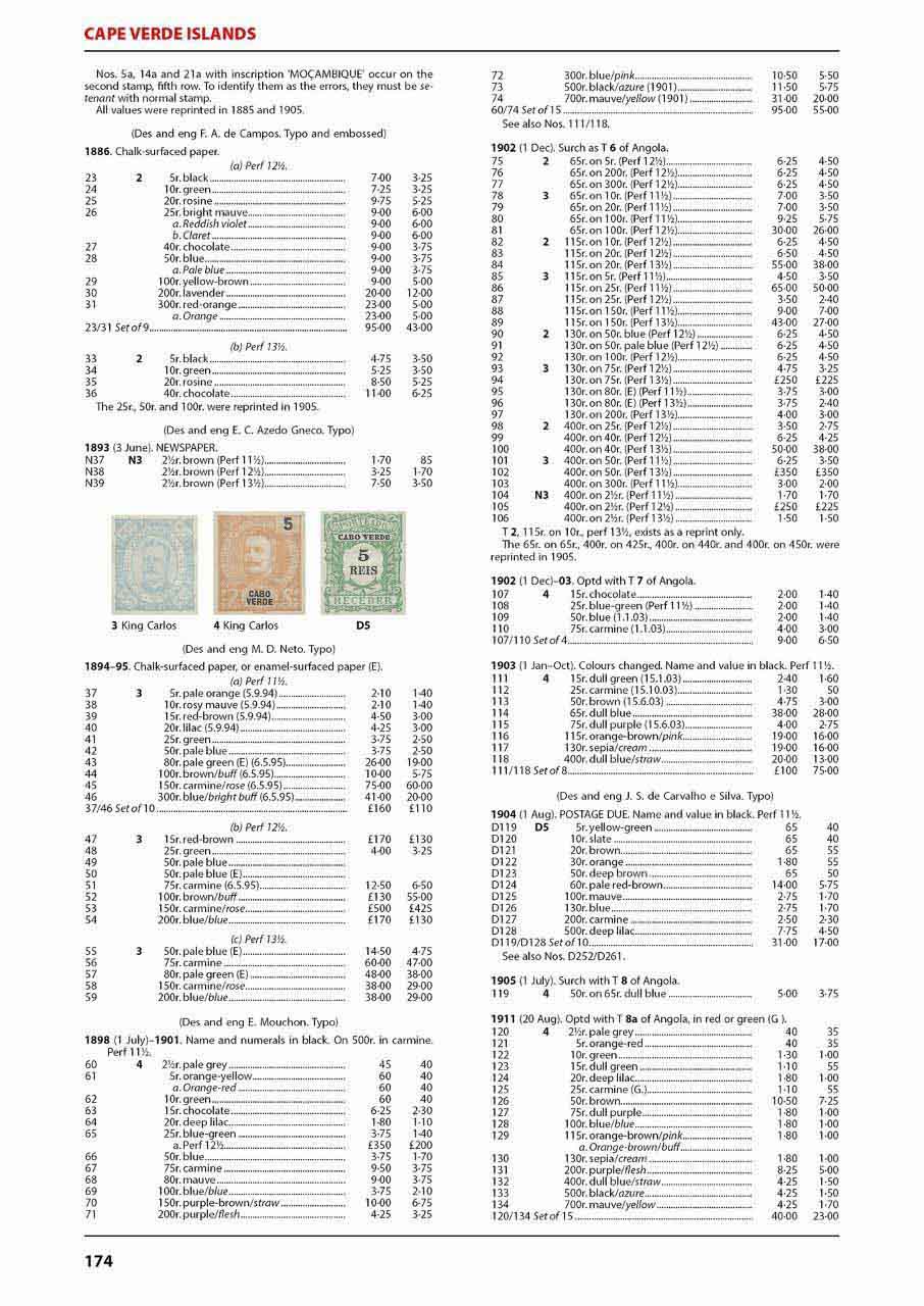 Portugal & Colonies Stamp Catalogue 1st Edition