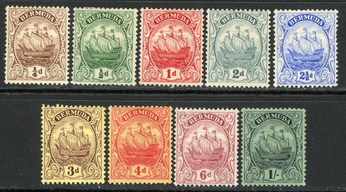 Bermuda 1910-25 SG.44-51 M/M