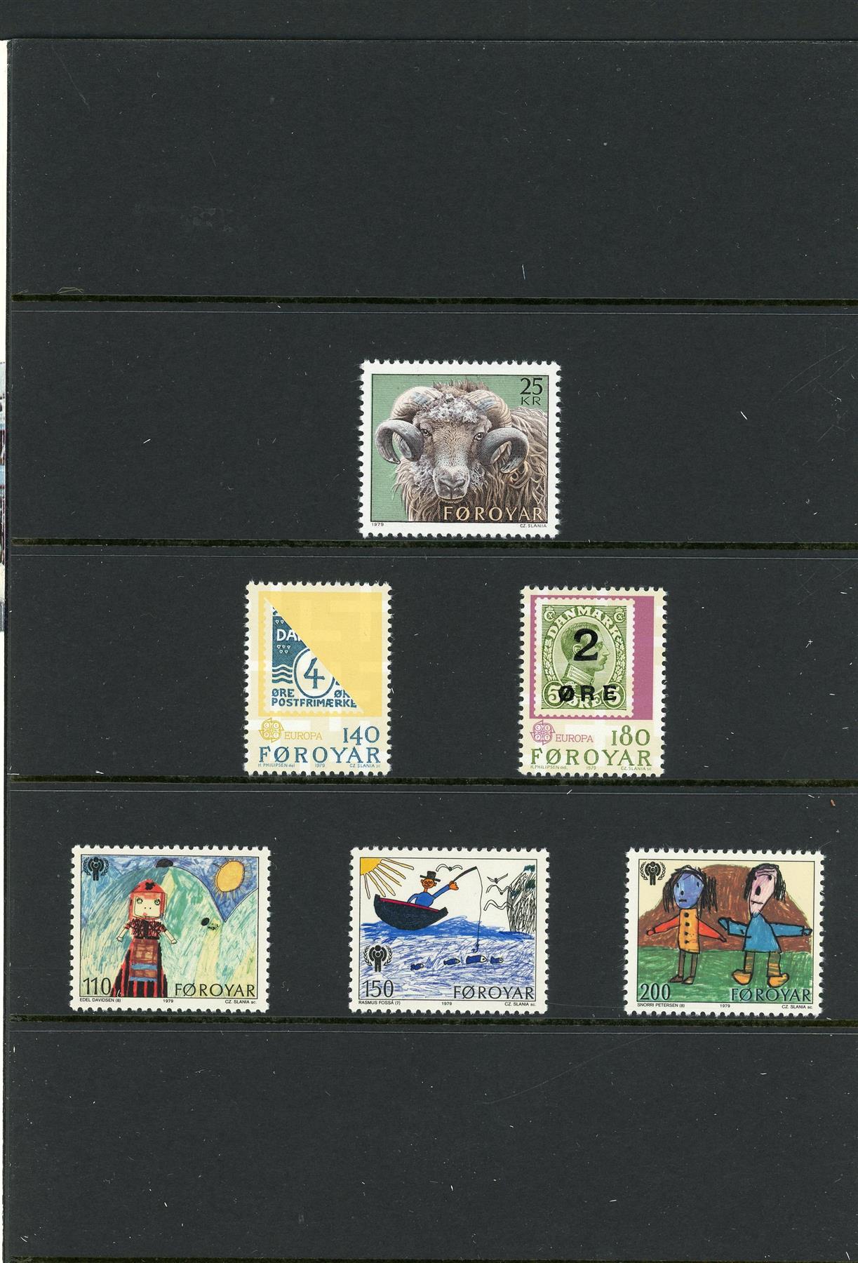 Faroe Islands 1979 Collectors Pack