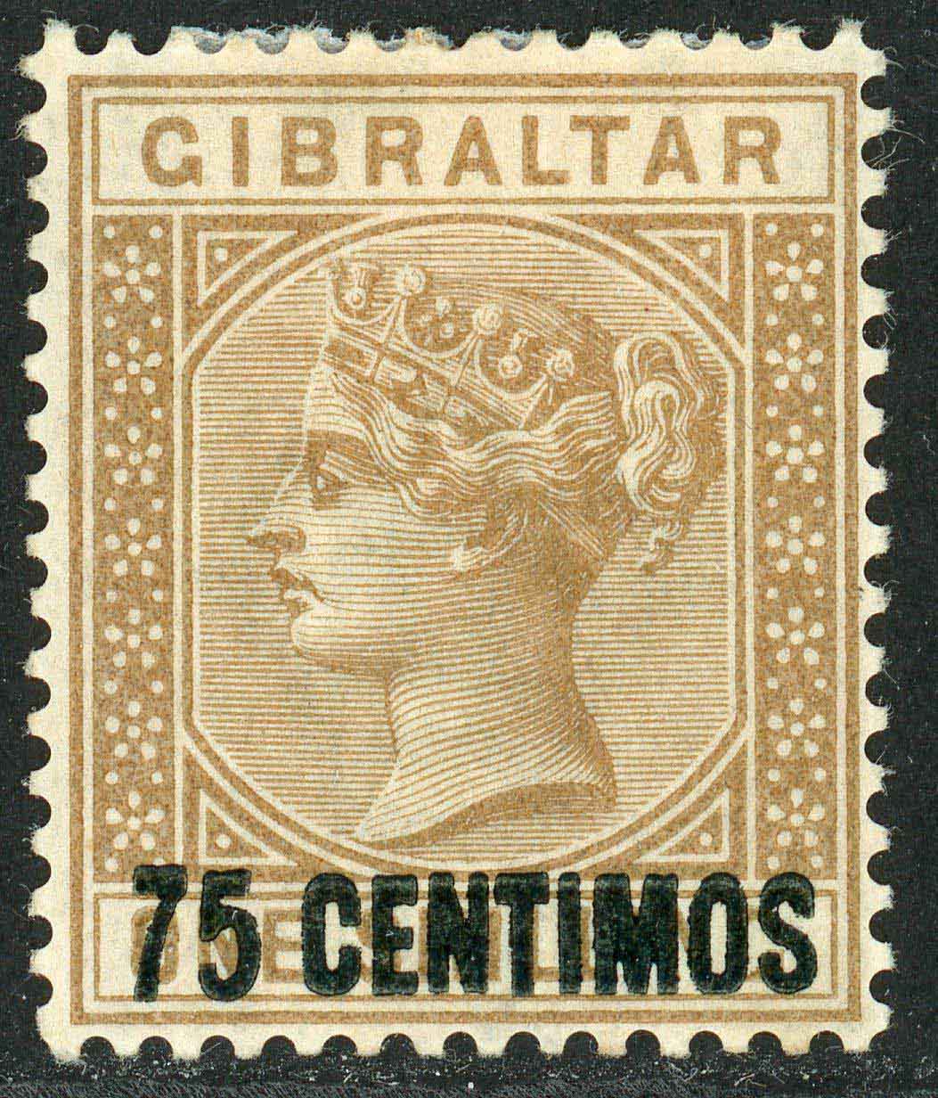 Gibraltar 1889 SG.21 M/M