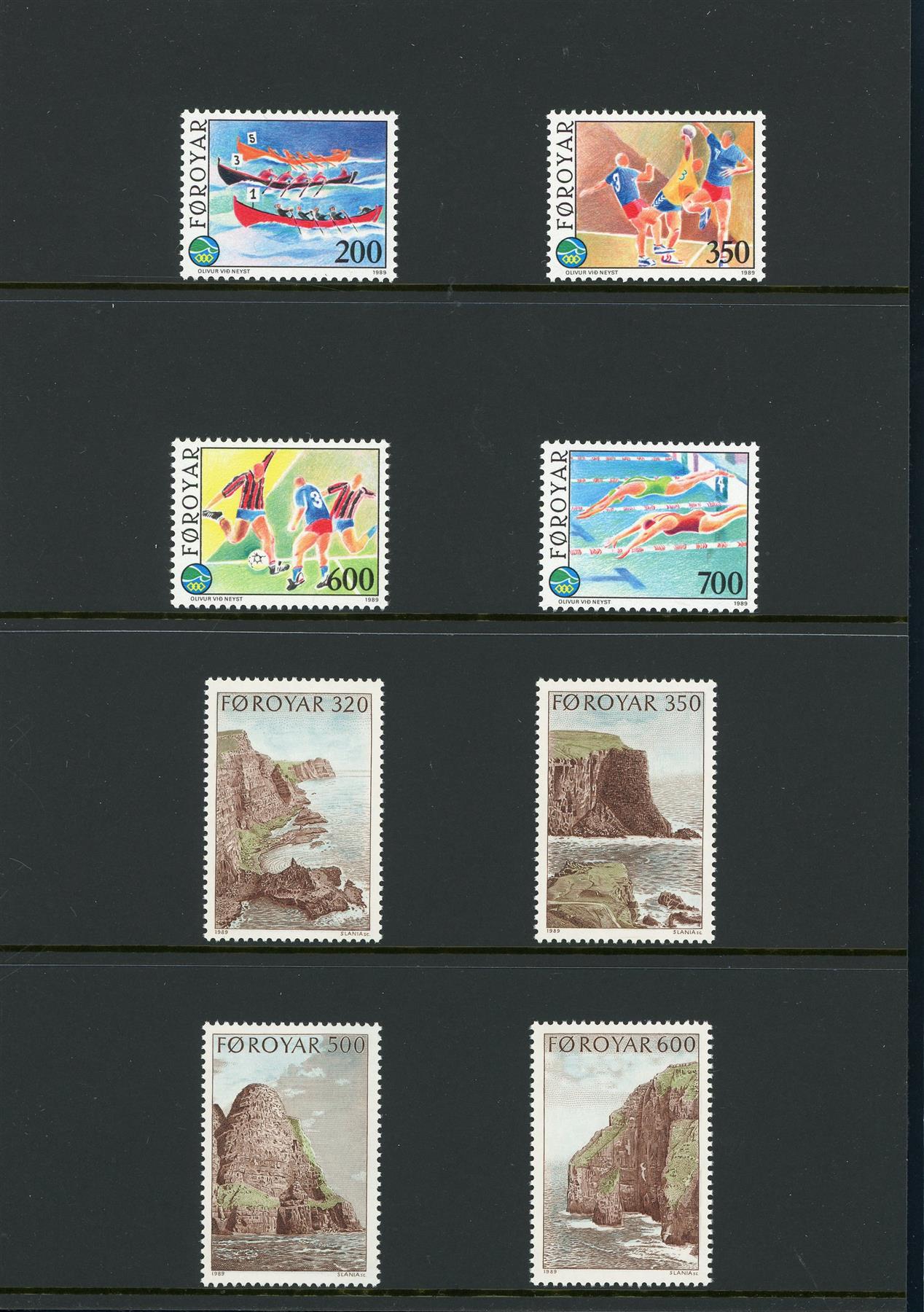 Faroe Islands 1989 Collectors Pack