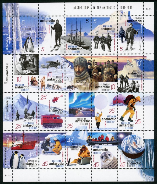 Australian Antarctic Territory 2001 SG.132a U/M