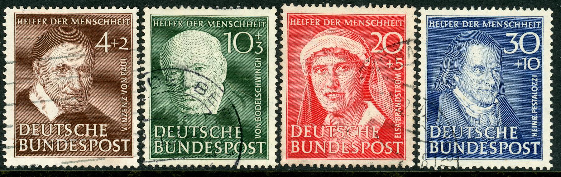 Germany / West 1951 SG.1069-1072 F/U