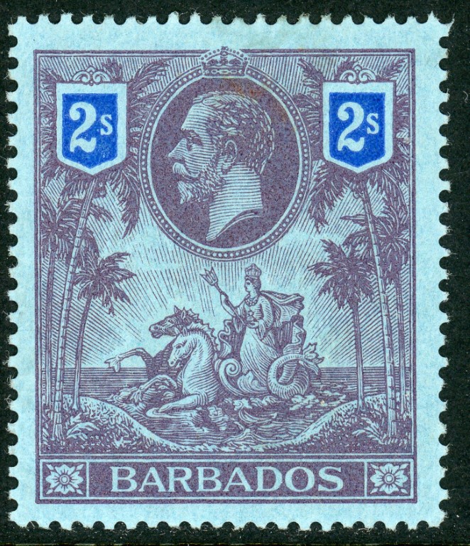 Barbados 1912 SG.179 M/M