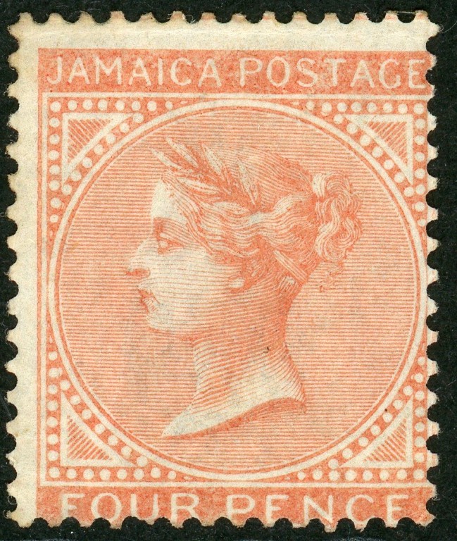 Jamaica 1870-83 SG.11 M/M