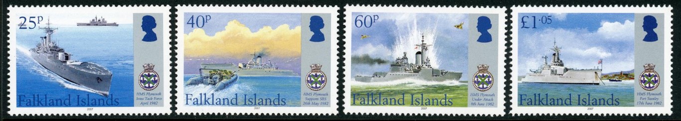 Falkland Islands 2007 SG.1072-1075 U/M