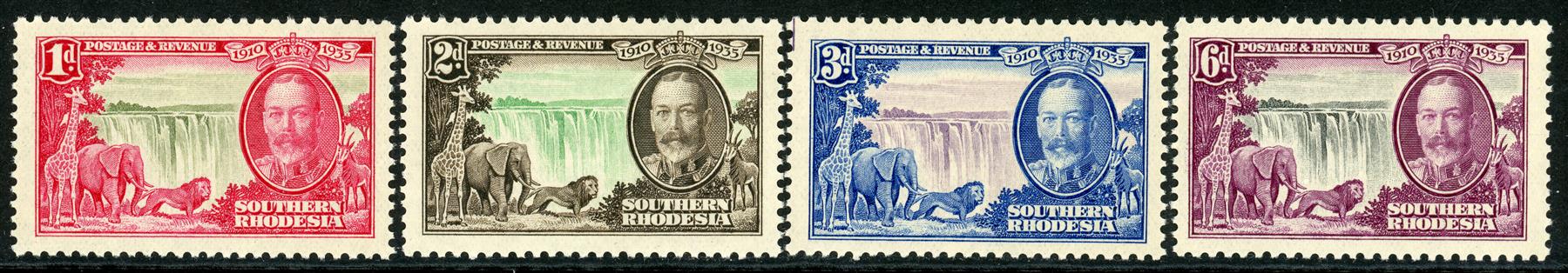 Southern Rhodesia 1935 SG.31-35 M/M