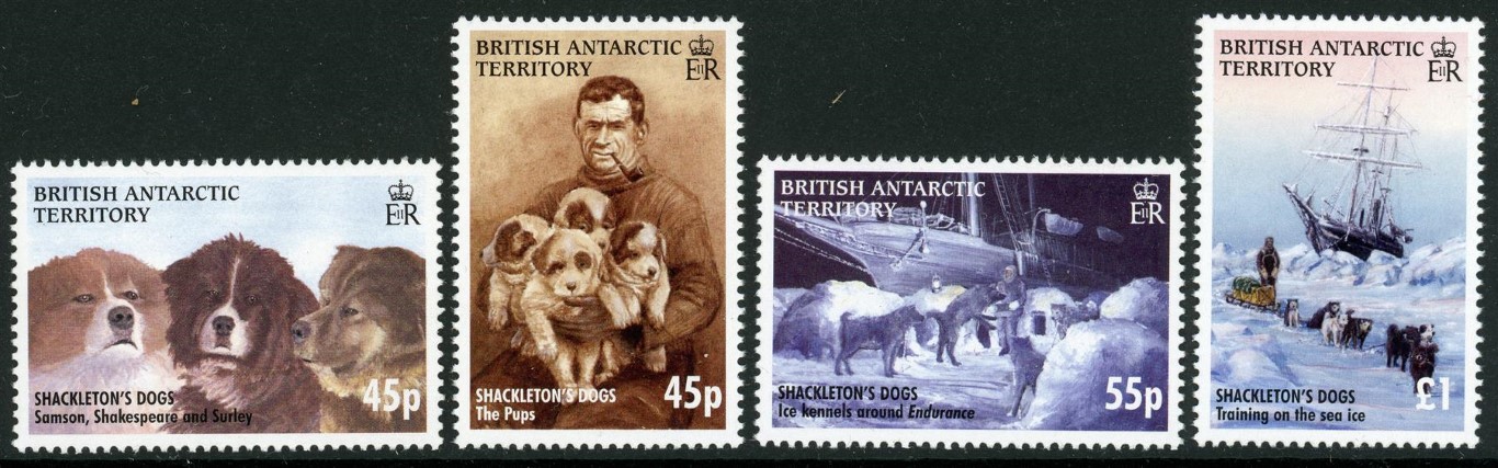 British Antarctic Territory 2005 SG.407-410 U/M