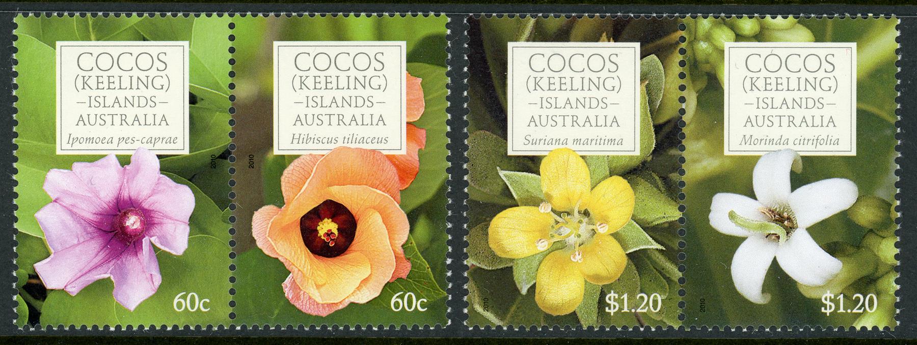 Cocos (Keeling) Islands 2010 SG.442-445 U/M